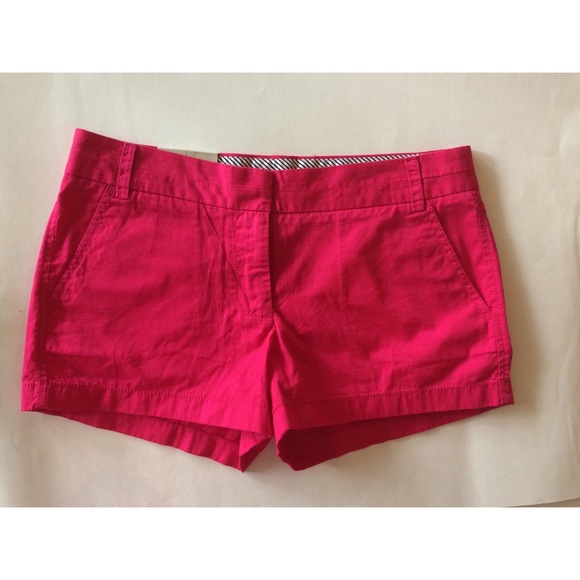 J Crew Factory Shorts Jcrew Factory City Fit 3 Chino Hot Pink